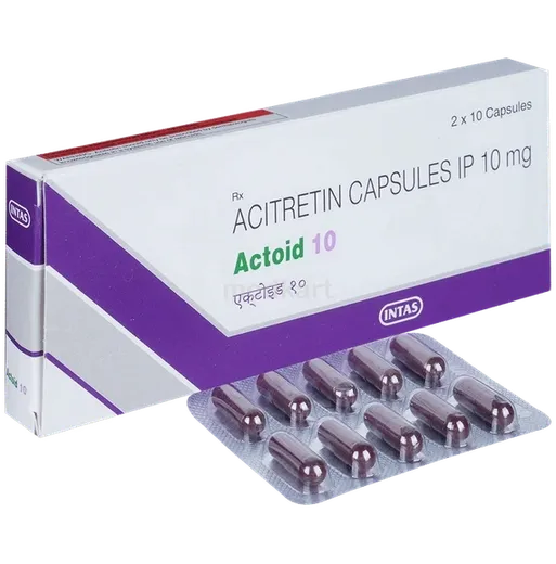 actoid 10mg capsule 10's